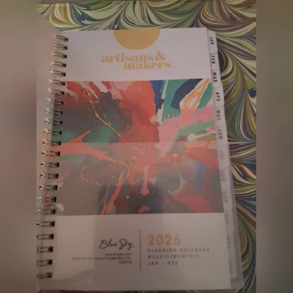 Two 2026 Daily Planners Brand NEW By BLUE SKY
